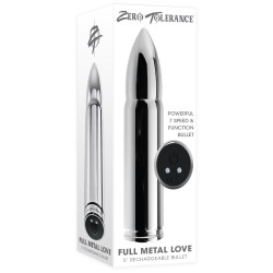Zero Tolerance Vibro en métal Full Metal Love 11 x 3cm